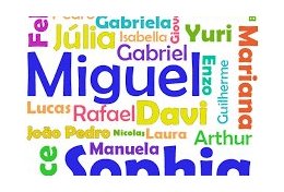 Eu voute ajudar a escolher o nome do seu filho