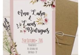 Eu vou fazer um designe de convite para você