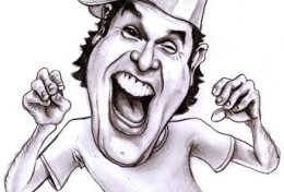 Eu vou desenhar uma calicatura da sua foto