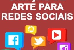 Eu vou fazer 5 artes para postar na sua rede social