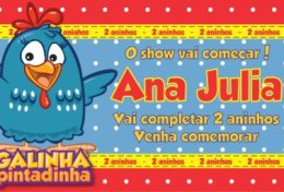 Eu vou fazer seu convite de aniversário infantil
