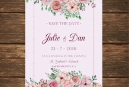 Eu vou criar seu convite de casamento