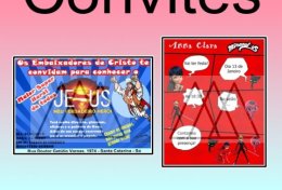 Eu vou fazer duas artes para seu convite