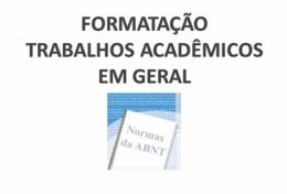 Eu vou Revisar e formatar textos acadêmicos