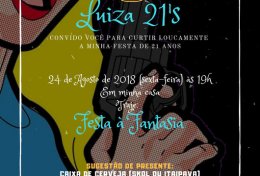 Eu vou criar um convite f*da pro seu evento