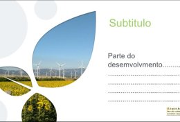 Eu vou criar a sua apresentação no power point