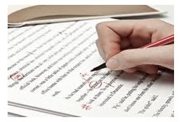 Eu vou revisar seus textos