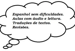 Eu vou te ajudar com espanhol