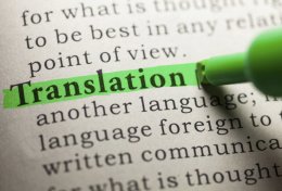 Eu vou traduzir textos inglês para português e vice-versa