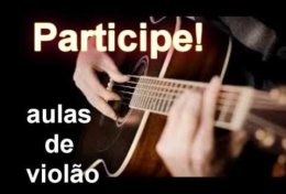 Eu vou te dar aula de violão