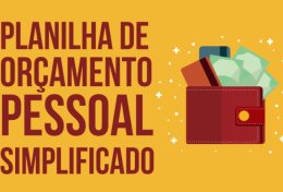 Eu vou organizar suas finanças com Planilhas Excel
