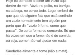 Eu vou escrever textos