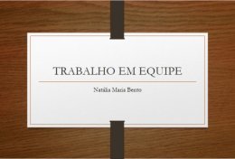 Eu vou fazer apresentações de slide