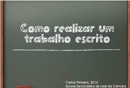 Eu vou fazer os seus trabalhos escolares