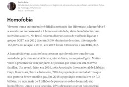 Eu vou criar textos jornalísticos