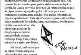 Eu vou avaliar seu texto