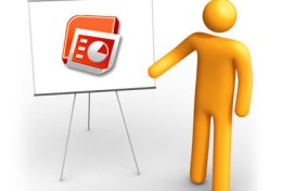 Eu vou slides para apresentação de trabalho