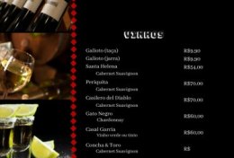 Eu vou montar o cardápio para o seu estabelecimento