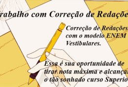 Eu vou Corrigir Redações para Enem e Vestibulares