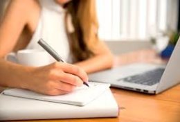Eu vou fazer textos para seu blog