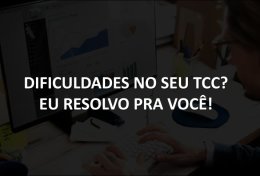 Eu vou corrigir e direcionar seu tcc ou artigo científico