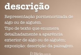 Eu vou criar descrições para você