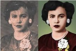 Eu vou restaurar sua foto antiga