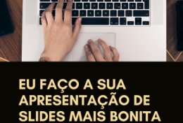 Eu vou criar uma apresentação de slides bonita e dinâmica