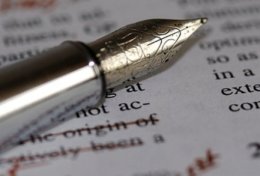 Eu vou revisar seus textos e artigos científicos