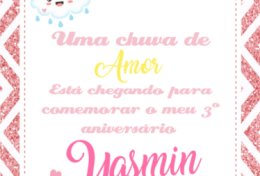 Eu vou fazer o convite digital do seu evento