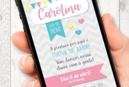 Eu vou fazer o seu convite digital