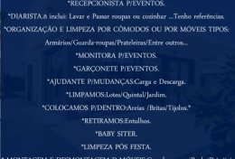 Eu vou limpar sua casa ou loja