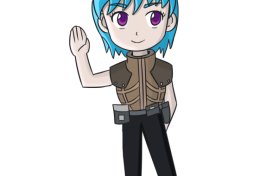 Eu vou fazer um DESENHO CHIBI para você