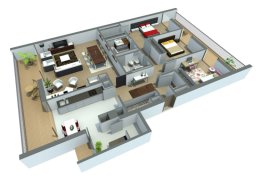 Eu vou fazer qualquer planta em 3D