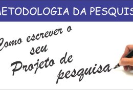 Eu vou elaborar projeto de pesquisa científica