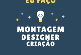 Vou fazer designs para sua divulgação