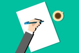 Eu vou escrever o texto para o seu blog