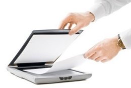 Eu vou escanear seus documentos em segundos