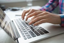 Eu vou digitar seus textos