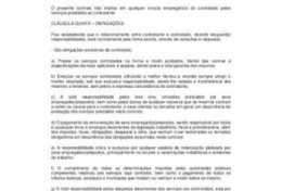 Eu vou fazer contratos para você