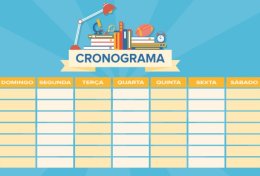 Eu vou criar seu cronograma de estudos
