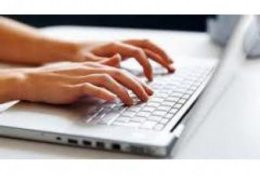 Eu vou digitar textos