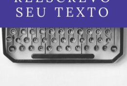 Eu vou reescrever um texto para você com outras palavras