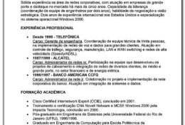 Eu vou fazer seu curriculo em pdf/word