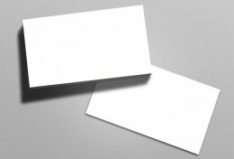 Eu vou criar a apresentação 3D de 3 cartões de visita