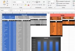 Eu vou criar uma planilha de controle de contas para você