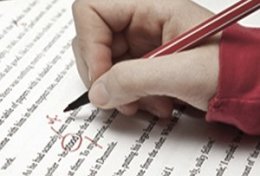 Eu vou fazer revisão de textos