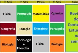 Eu vou fazer um plano de estudo para vestibular e concurso