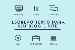 Eu vou escrever ou revisar o seu texto