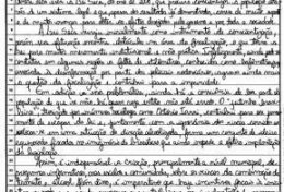 Irei corrigir sua redação